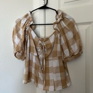 Checkered Blouse